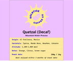 Quetzal Mountain Water Decaf